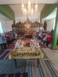 Служба по случай Великден, бе отслужена в църквата Свети Николай